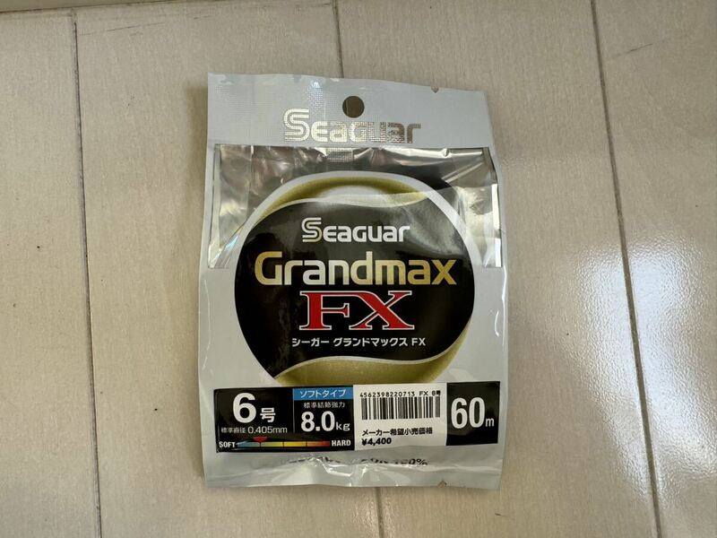 シーガー クレハ グランドマックスFX ハリス 6号　60m Seaguar Grandmax