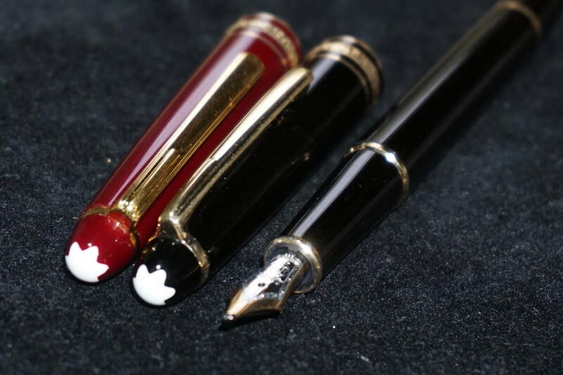 ”K14.MONTBLANC.マイスター・ダブルキャップ万年筆”