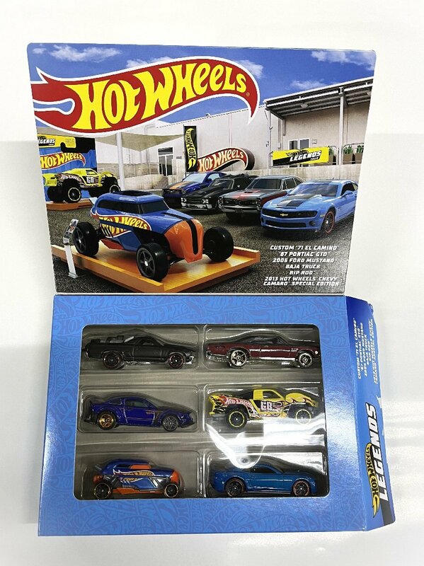 パケイタミ★ホットウィール(Hot Wheels) 【HLK50】 レジェンド マルチパック (ミニカー6台入)