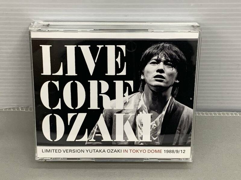 25-y13700-Ps 尾崎豊 LIVE CORE LIMITED VERSION IN TOKYO DOME 1988/9/12 CD + DVD 再生確認済