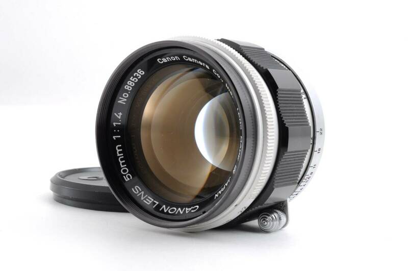 キャノン Canon LENS 50mm f1.4 Lマウント MF 一眼カメラレンズ 管K6749