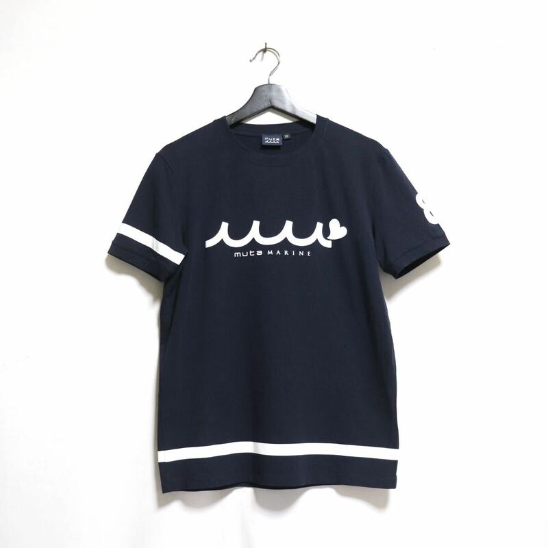 トレンド【muta ムータ】marine マリン/ロゴ 半袖 カットソー Tシャツ 