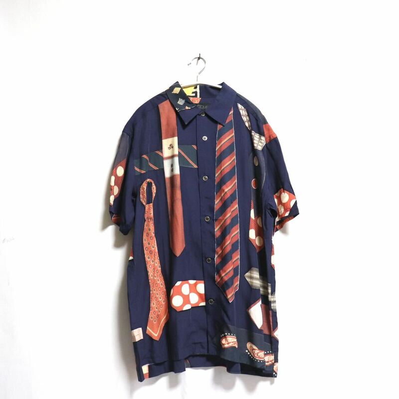 希少【nicole ニコル】vintage シャツ 半袖シャツ/柄シャツ