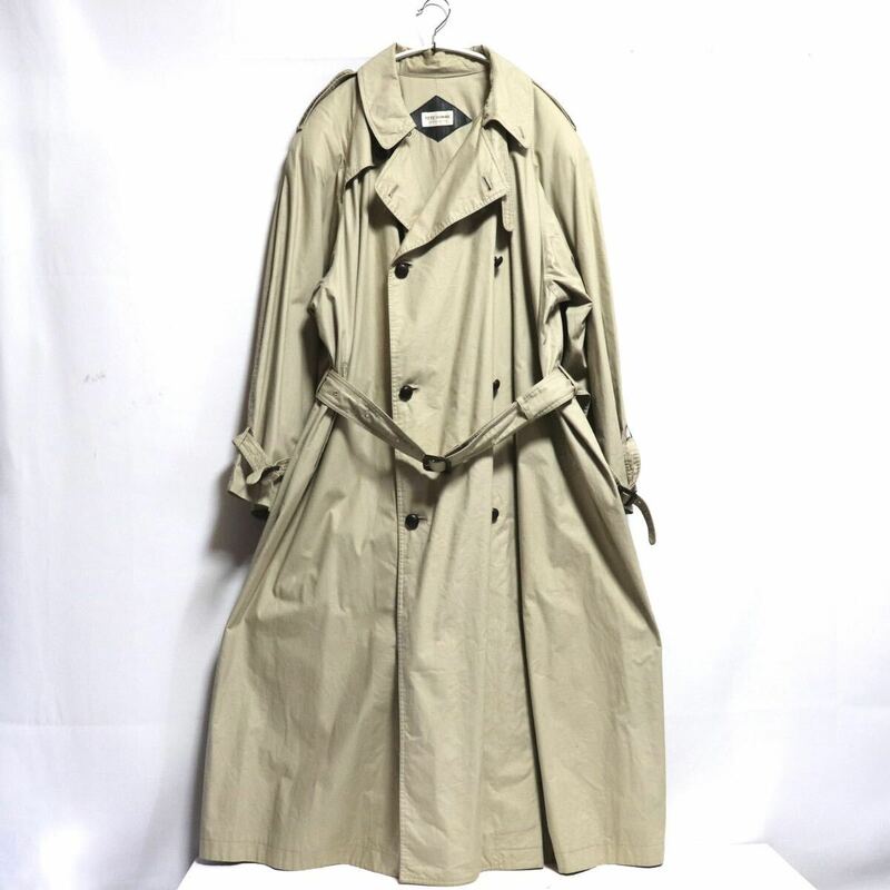 希少【tete homme katoh kazutaka】vintage trench coat / ヴィンテージ トレンチコート ベージュ/テットオム