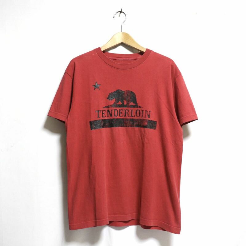 トレンド【tenderloin テンダーロイン】ロゴ 半袖 カットソー Tシャツ