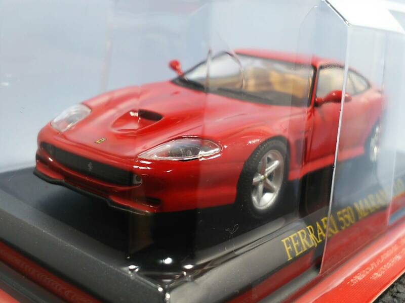 Ferrariコレクション 未開封 #54 550 MARANELLO マラネロ レッド 縮尺1/43 フェラーリ アシェット 送料410円 同梱歓迎 追跡可 匿名配送