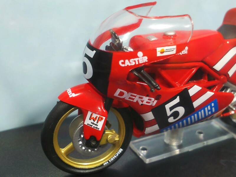 1/24 チャンピオンバイク #26 DERBI 125GP JORGE MARTINEZ ASPAR 1988年 デルビ 未開封 送料410円 同梱歓迎 追跡可 匿名配送