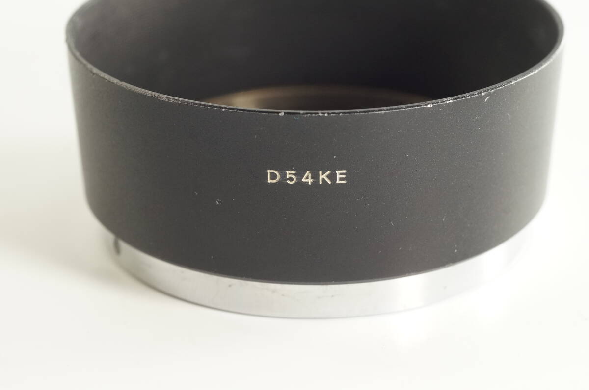 220322『並品』 MINOLTA D54KE 55mm F1.8 MC55mm F1.7用 内径54mm カブセ式 メタルフード ミノルタ オートロッコール
