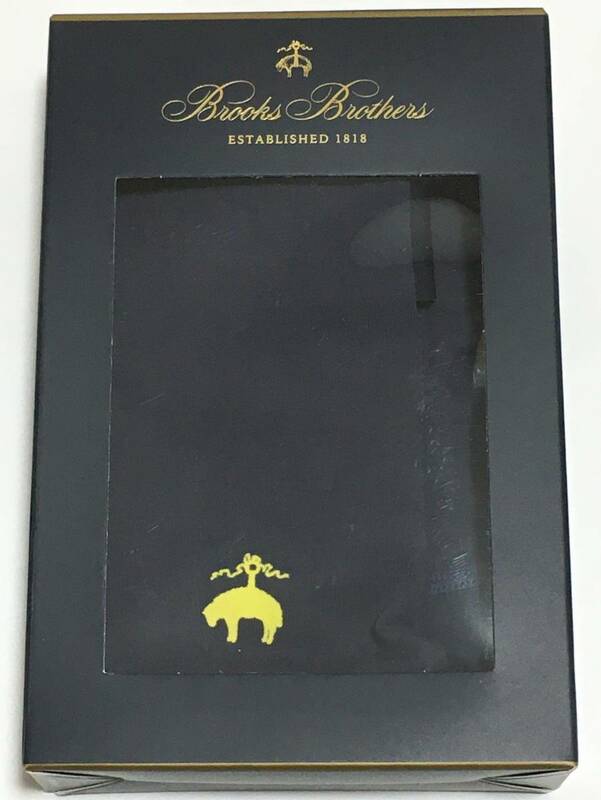 BROOKS BROTHERS　ボクサーパンツ　日本製 　M　ネイビー　ブルックスブラザーズ　定価3.520円