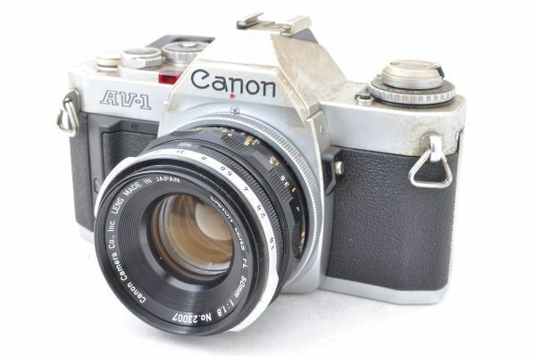 【難あり】Canon AV-1 フィルムカメラ ＃g19