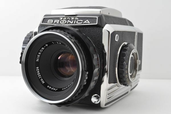 【良品】Zenza Bronica S2 Nikkor-P 75mm F2.8 完動品 #j3