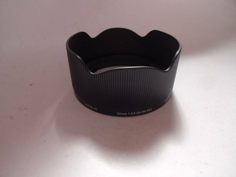 【美品】シグマ SIGMA LENS HOOD LH576-01 [純正フード]SIGMA Contemporary 24mm F3.5 DG DN用レンズフード メタルフード【送料無料】