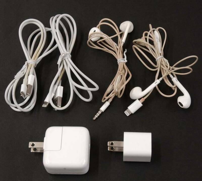 2セット 6点まとめて ■ Apple純正 iPhone充電器 USB-C ACアダプター ライトニングケーブル/イヤホン ■ 送料350円