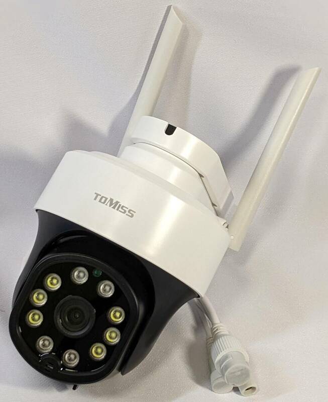 TOMISS ドーム型ワイヤレス防犯カメラ TMJP-CWC01P-BLK ブラック 5MP 3.6mm