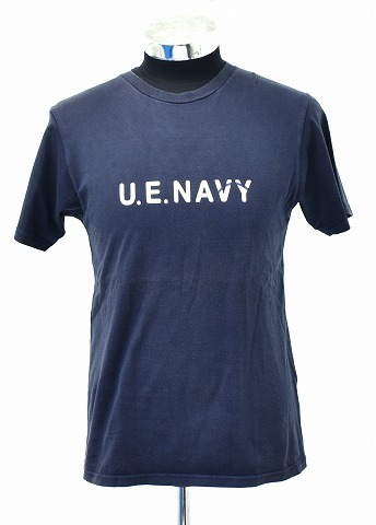 UNIFORM EXPERIMENT （ユニフォームエクスペリメント）U.E.NAVY 限定Tシャツ 香港 プリントクルーネックTEE 2