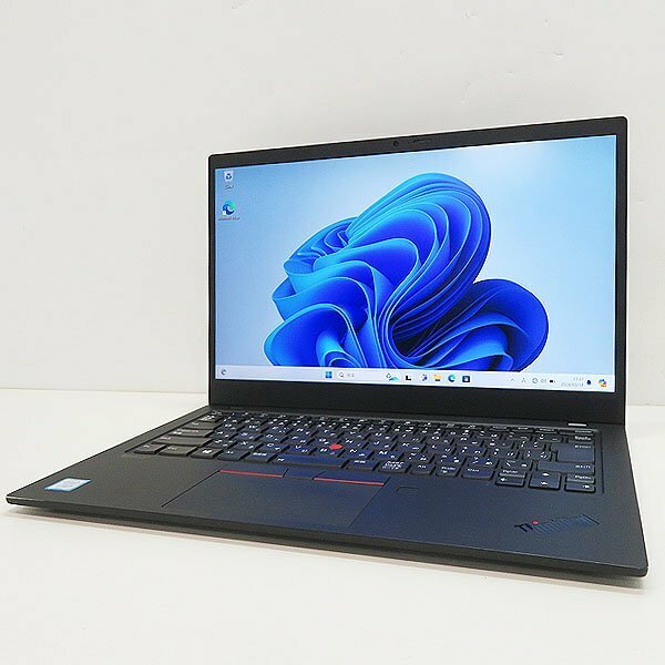 ▽Lenovo ThinkPad X1 Carbon(20QE)【Core i5-8265U/8GB/SSD256GB(M.2)/Wi-Fi/Win11_64bit/WEBカメラ/14型/ACアダプター付属】