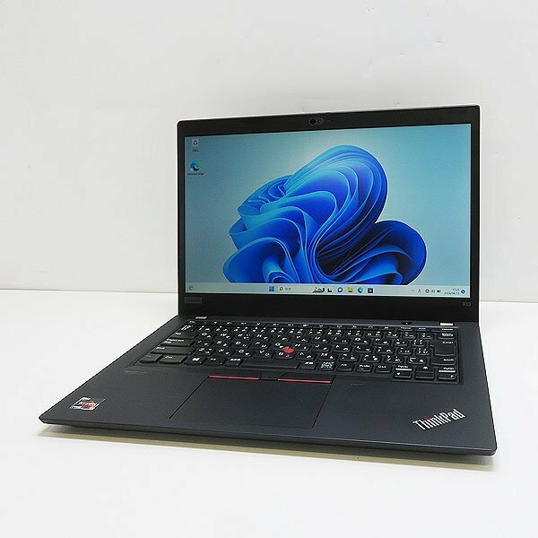 ▽Lenovo ThinkPad X13 Gen1(20UG)【AMD Ryzen 5 PRO-4650U/8GB/SSD256GB(M.2)/Win11Pro/Wi-Fi/Bluetooth ACアダプー付属】