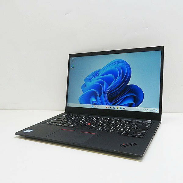 ▽Lenovo ThinkPad X1 Carbon (7th Gen)【Core i7-8565U/16GB/SSD512GB(M.2 NVMe)/Wi-Fi/Bluetooth/WEBカメラ/Win11Pro_64bit/14型/AC付属