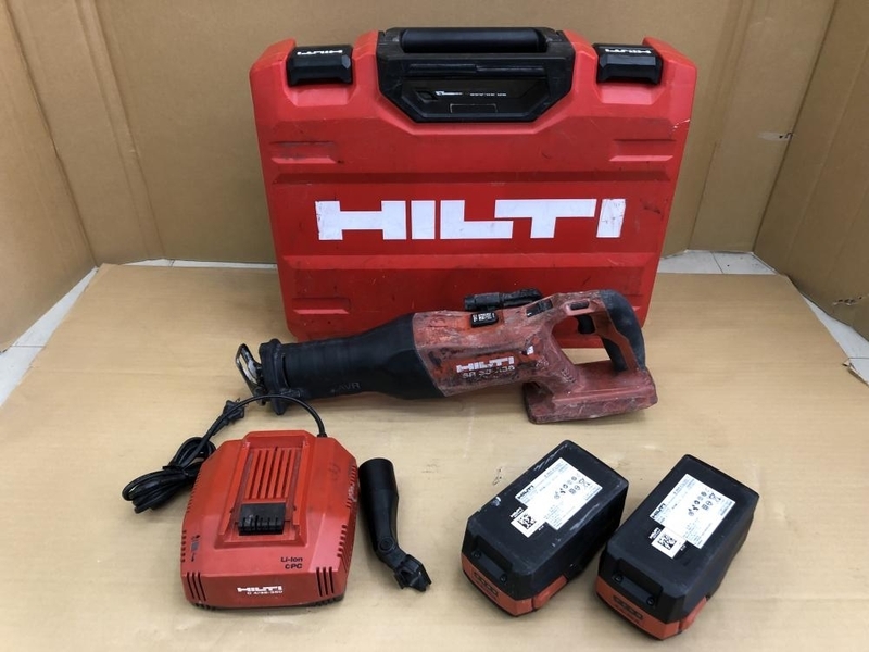 010■おすすめ商品■ヒルティ HILTI 充電式レシプロソー SR 30-A36 バッテリ×2 充電器