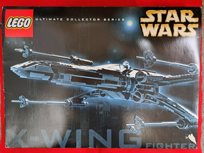 ☆＊°レア ☆希少 絶版品 レゴ LEGO 7191 X-wing スターウォーズ STAR WARS X-WING FIGHTER 24年物☆未使用保管品 当時の袋付き°＊☆