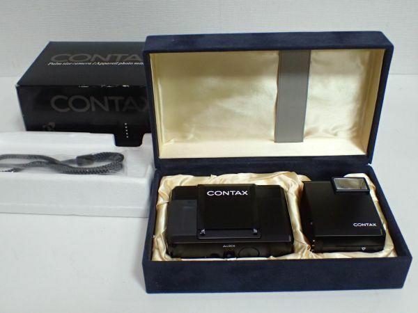 H102/8B◆CONTAX T コンタックス Carl Zeiss コンパクトカメラ 美品◆