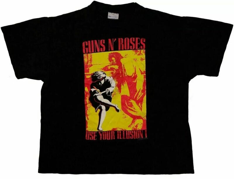 Vintage Guns N' Roses Use Your Illusion tシャツBrockum サイズxl キムタク　私物