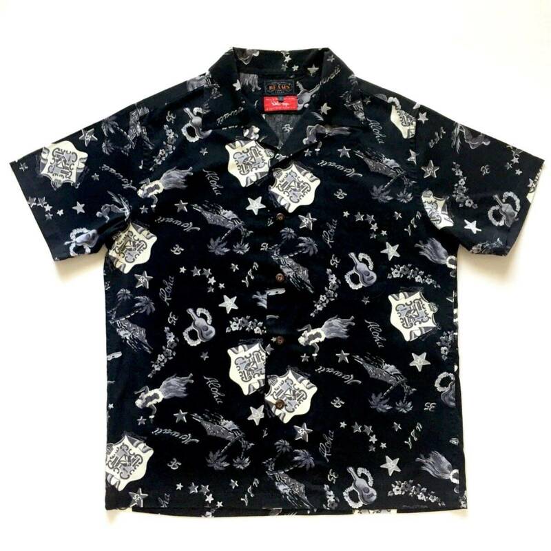 美品 BEAMS PLUS DALE HOPE Aloha shirt 35th anniversary model ビームスプラス別注 デールホープ アロハシャツ 35周年記念モデル USA製