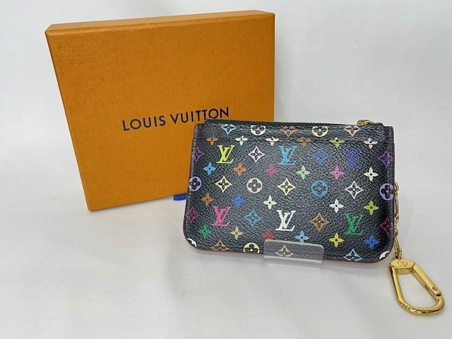 LOUIS VUITTON ルイヴィトン マルチカラー ポシェットクレ コインケース