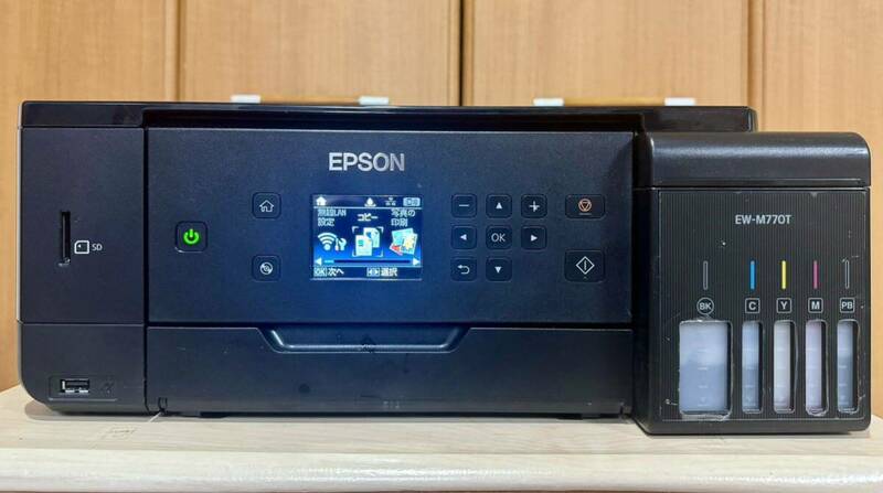 EPSON エプソン EW-M770T エコタンク搭載 インジェットプリンター 複合機 現状品 
