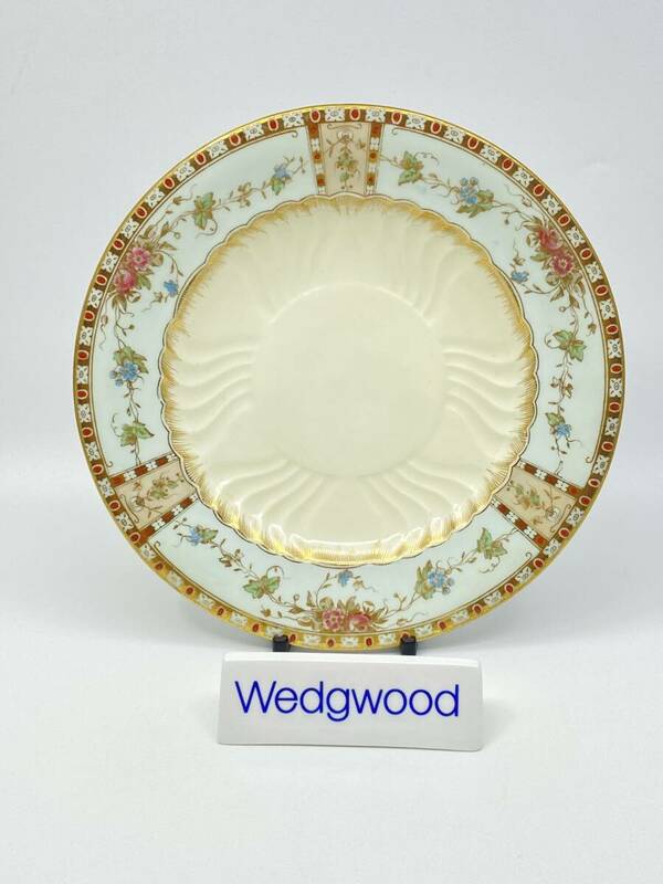 ＊とてもレア アンティーク＊ WEDGWOOD ウェッジウッド ＊VERY RARE＊ 17cm Salad Plate ビクトリア朝サラダプレート Y5213 年1879-91*L716