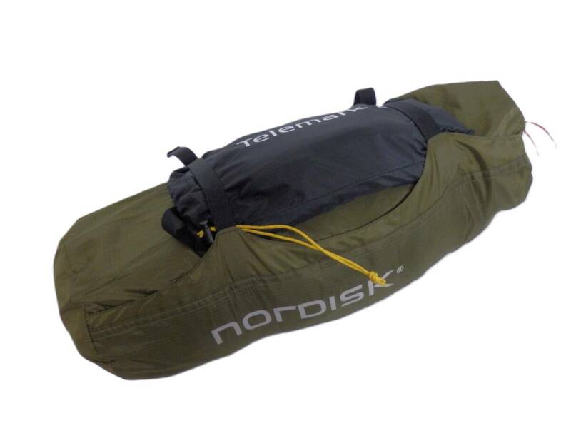 117D699E♪NORDISK Telemark 2.2 PU フットプリント セット フォレストグリーン ノルディスク テレマーク2.2PU 中古 