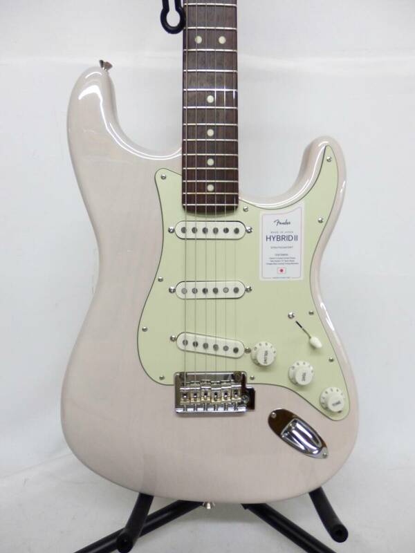 092C112E◆【美品】Fender フェンダー Made in Japan Hybrid Ⅱ Stratocaster RW USB エレキギター 購入日：2024/05/02