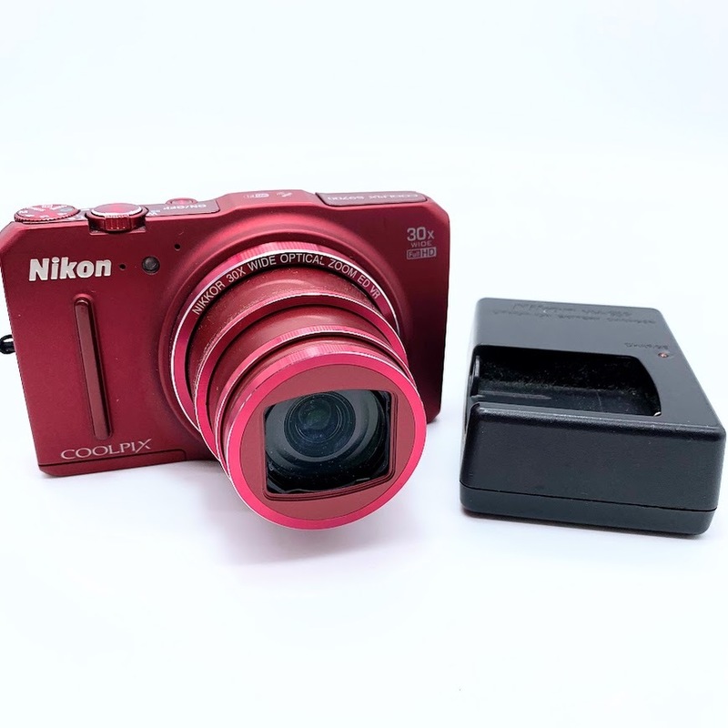 【Y-８】通電確認 Nikon ニコン デジタルカメラ COOLPIX クールピクス S9700 NIKKOR 30X WIDE OPTICAL ZOOM ED VR 4.5-135mm 1:37-6.4