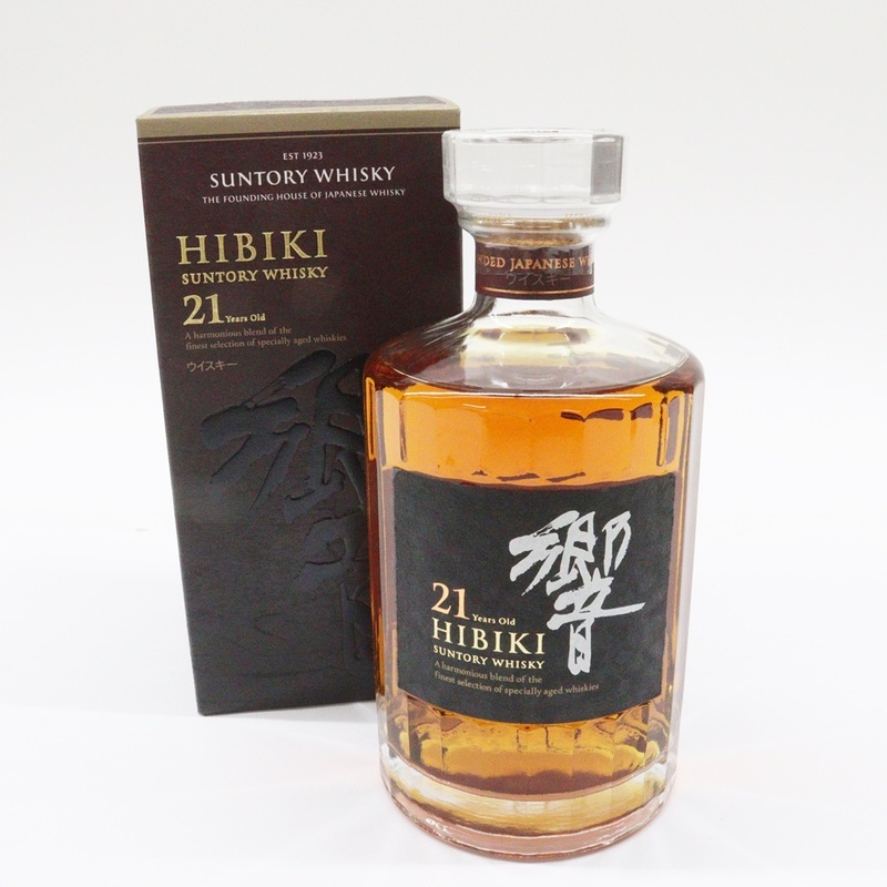  古酒 北海道民様限定発送 サントリーウイスキー 響 21年 700ml 43% 未開栓 箱付 SUNTORY WHISKY HIBIKI 