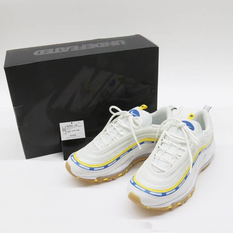  【未使用】 NIKE ナイキ エアマックス アンディフィーテッド スニーカー 26㎝ DC4830-100 NIKE AIR MAX 97 UNDEFEATED 