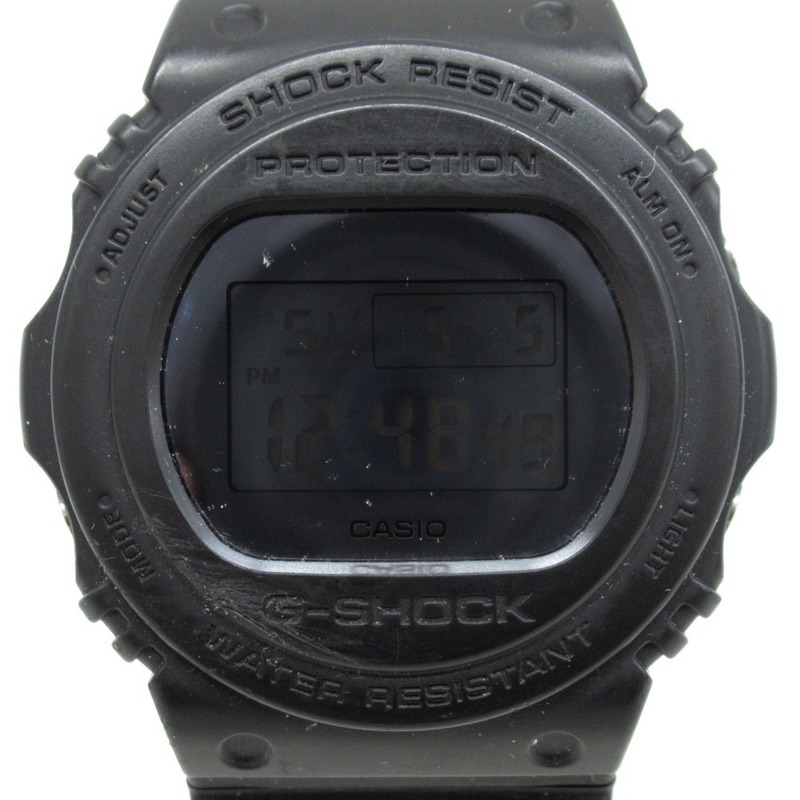 KRTh552161 カシオ 腕時計 デジタル G-SHOCK DW-5700BBMA シルバー系文字盤 CASIO 中古