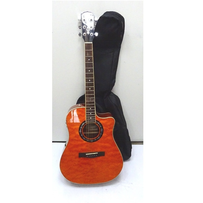Ft604181 フェンダー ギター エレアコギター BUCKET-300CE AMB Fender 美品・中古