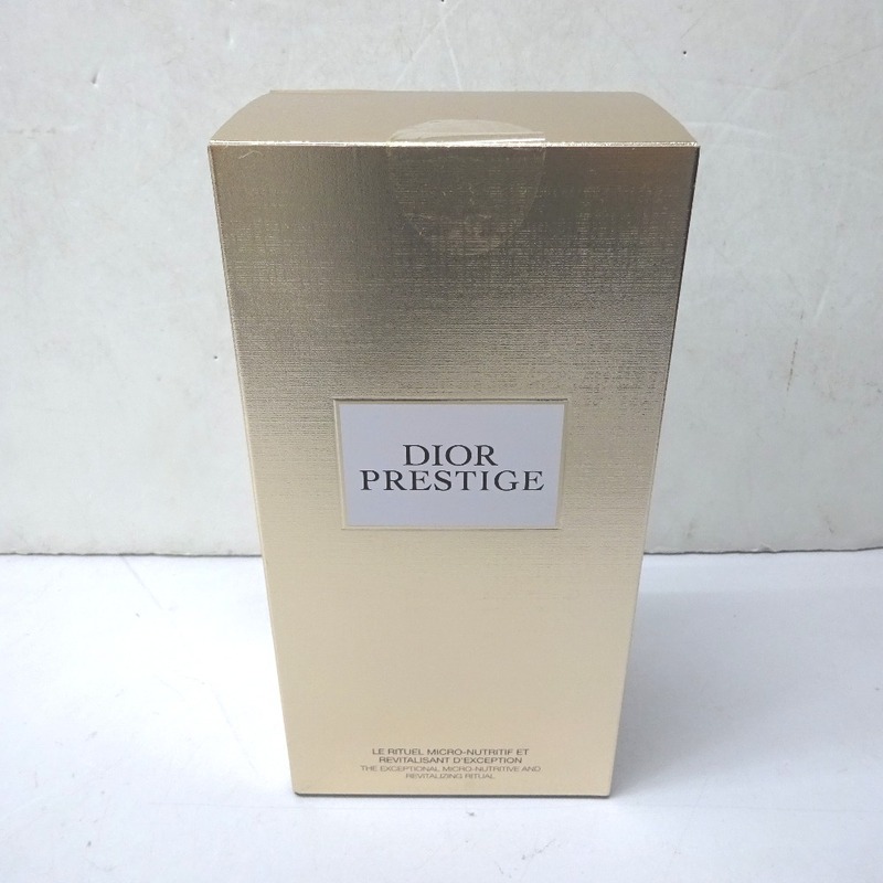 Ft1186301 ディオール 化粧品 プレステージ LE RITUEL MICRO-NUTRITIF ET REVITALISANT D’EXCEPTION Dior 未使用