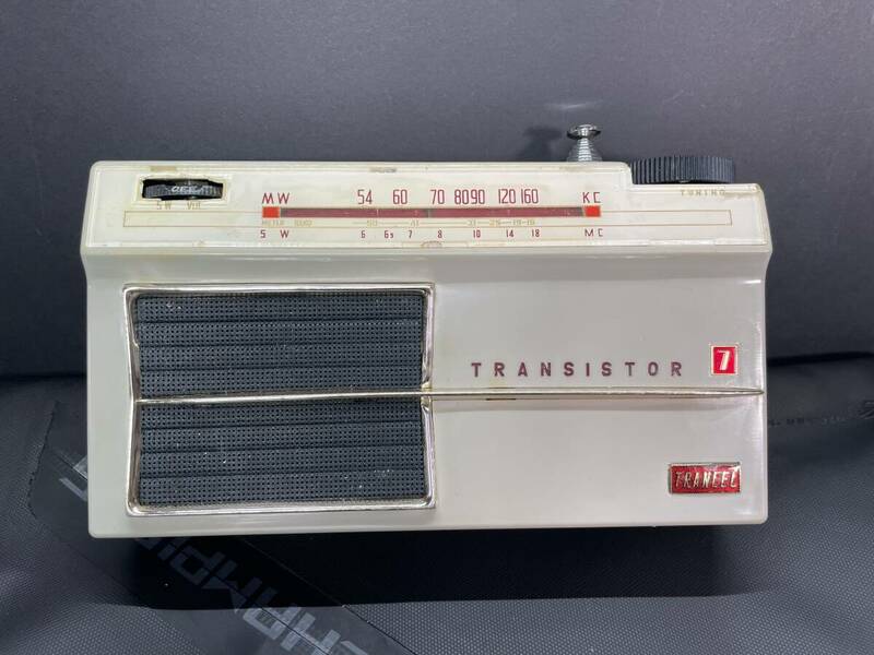 ◆ TRANCEL 7TM-312S ◆ 1961年 東芝 OEM 7石トランジスタラジオ 整備動作品