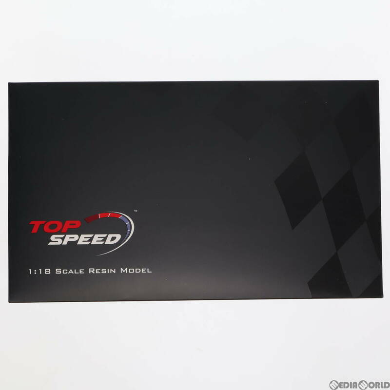 【中古】[MDL]TOP SPEEDシリーズ 1/18 フォード GT(スノコブルー×イエロー) 完成品 ミニカー(TS0305) TSM(トゥルースケールミニチュアズ)(