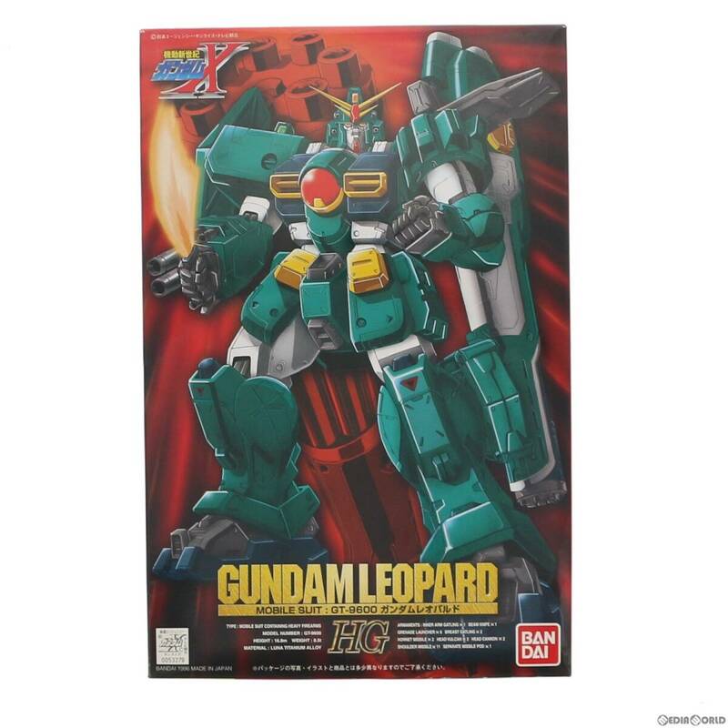 【中古】[PTM]HG 1/100 GT-9600 ガンダムレオパルド 機動新世紀ガンダムX シリーズNo.03 プラモデル(0053279) バンダイ(63040732)