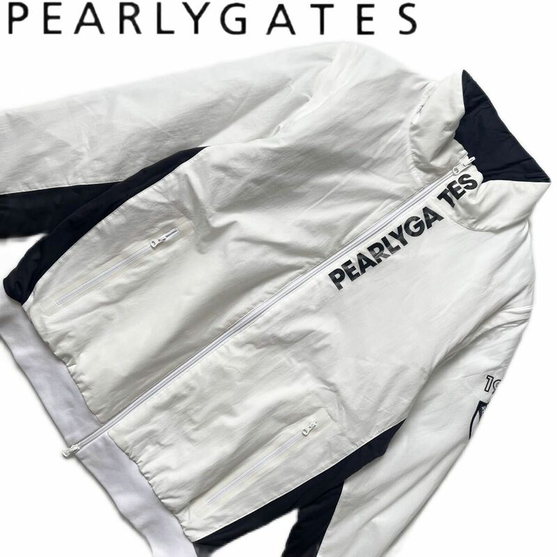 【送料無料】PEARLY GATES パーリーゲイツ　リバーシブルジャケット　4way 7 3l xxl 大きいサイズ　ブルゾン　中綿入り　メンズ　防寒