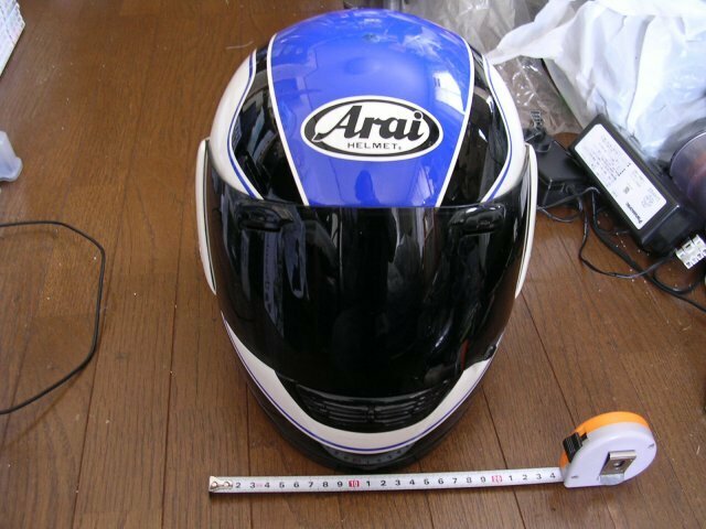 ■Arai ヘルメット Racing Gear Super Complex Laminate サイズ不明(たぶんM) スモークシールド 完全JUNK