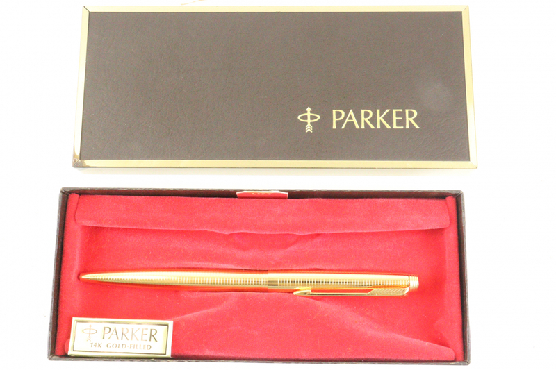 【インク無し】PARKER パーカー 14KGF ボールペン ゴールド 箱付き 筆記用具 ブランド品 003IFEIK80