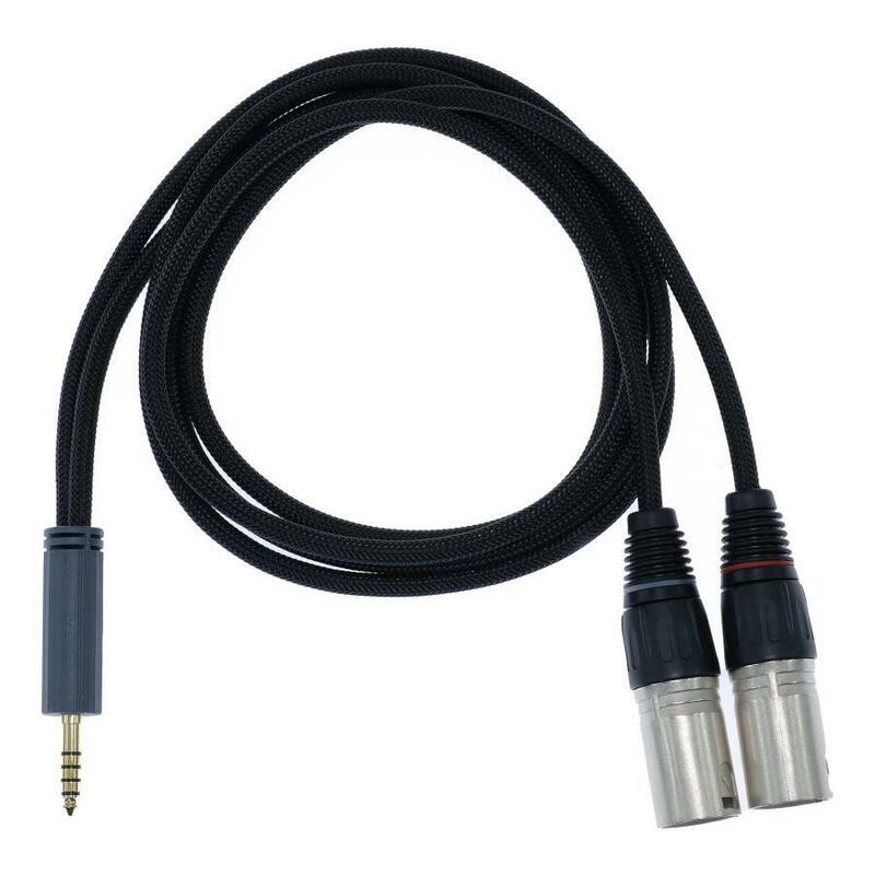 iFi Audio 4.4 to XLR cable SE バランスケーブル 変換ケーブル 4.4mmオス-XLRオス