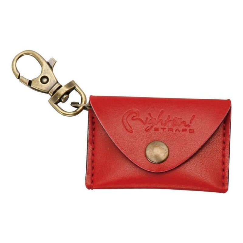 RightOn! STRAPS PICK POUCH PLAIN Red ピックケース ピックポーチ スペイン製