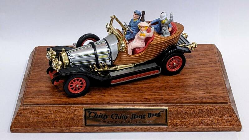 コーギー　チキ・チキ・バン・バン　25周年記念モデル　完品　箱＆木製台座付き