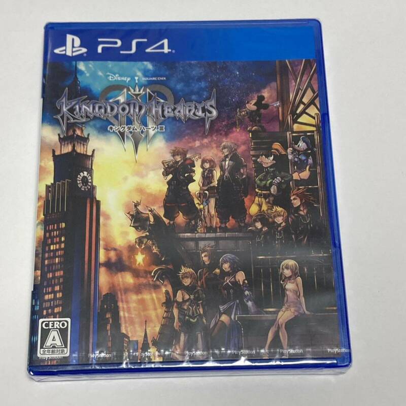 【未開封】 PS4ソフト KINGDOM HEARTS Ⅲ キングダムハーツⅢ PlayStation4