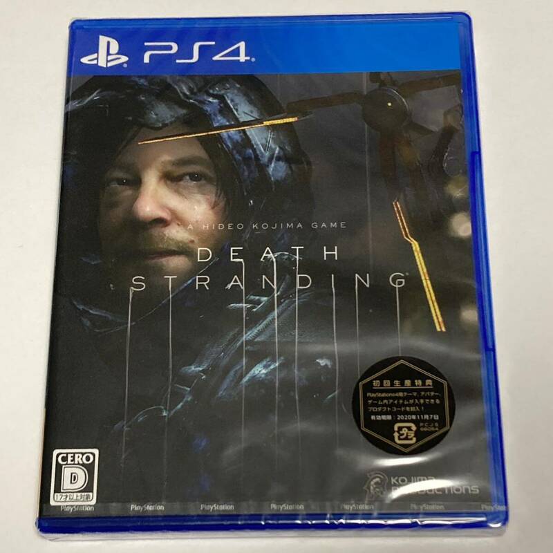 【未開封】 PS4 DEATH STRANDING PlayStation4