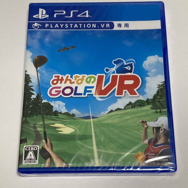 【未開封】 PS4 みんなのGOLF VR PlayStation4